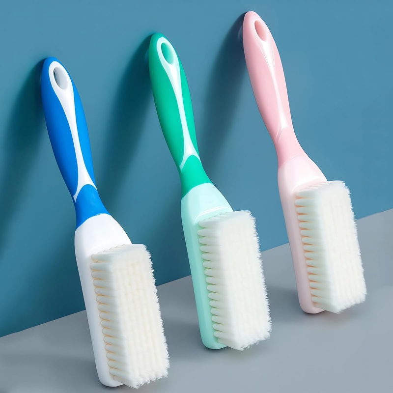 Sneaker Cleaning Kit - 3 قطع فرشاة تنظيف ذات مقبض