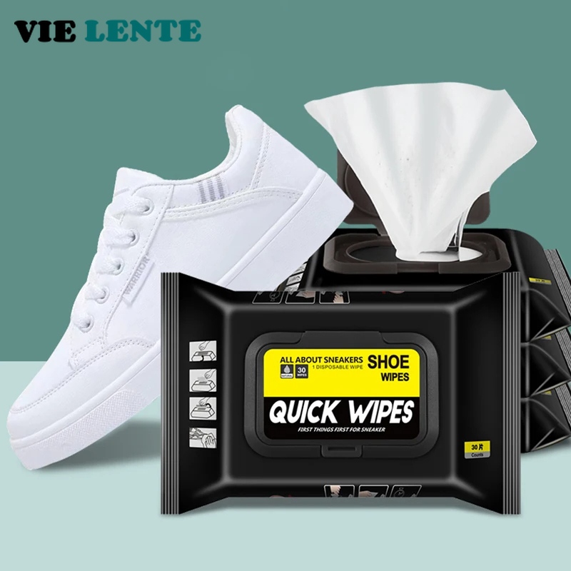 Sneaker Cleaning Kit - 12 قطعة/30 قطعة أحذية يمكن التخلص