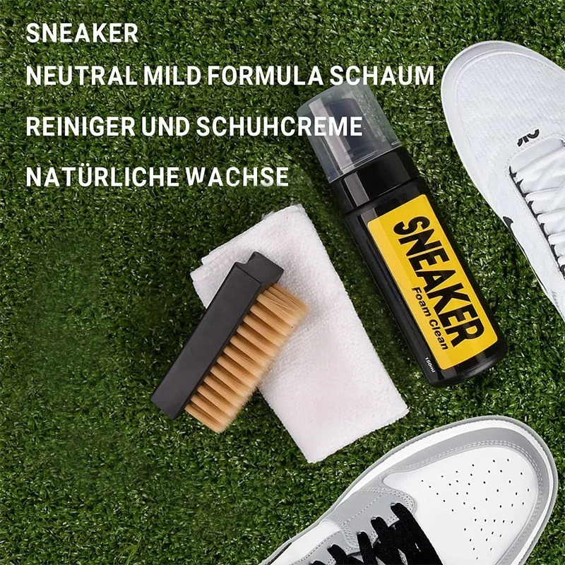 مجموعة أدوات تنظيف رغوة الأحذي - مراجعة Sneaker Cleaning Kit وسعره