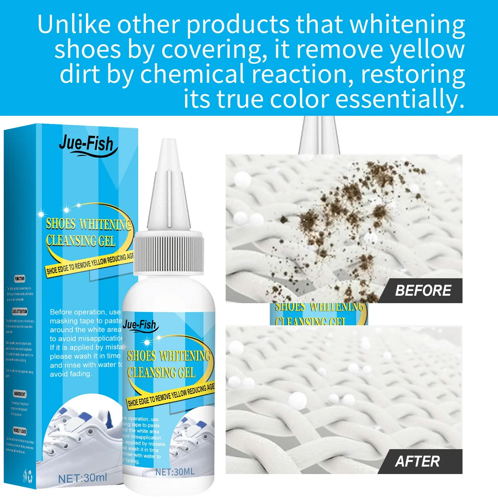 هلام تنظيف الأحذية البيضاء ، م - مراجعة Sneaker Cleaning Kit وسعره