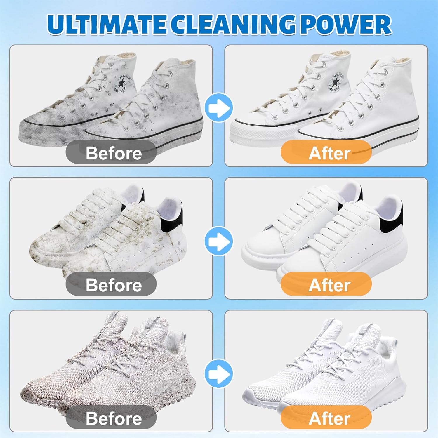 رغوة تنظيف الأحذية لإزالة البق - مراجعة Sneaker Cleaning Kit وسعره