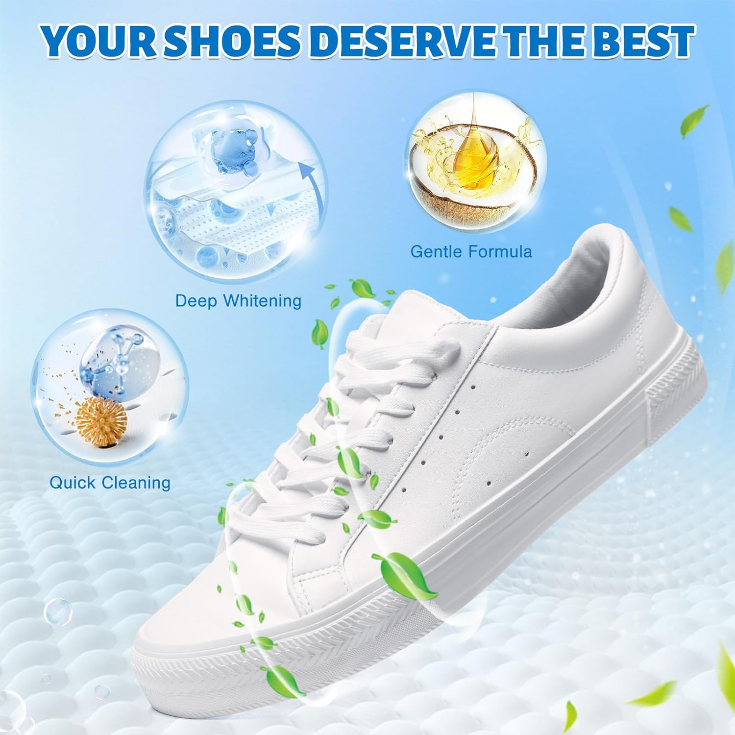 رغوة تنظيف الأحذية لإزالة البق - مراجعة Sneaker Cleaning Kit وسعره